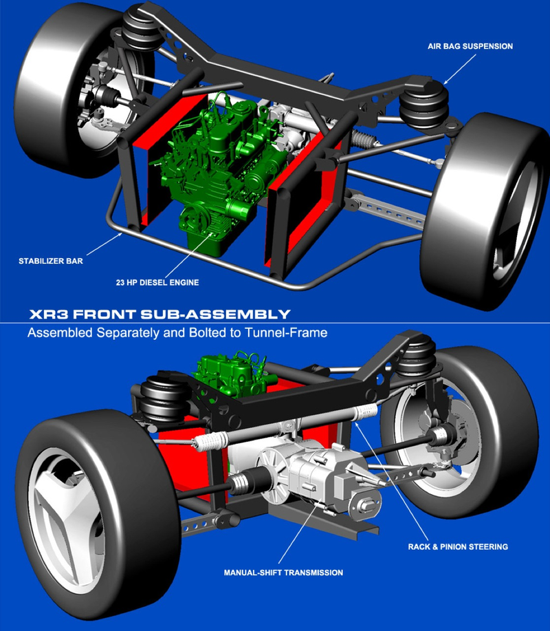 Illustration for article titled 125 MPG Diesel-Electric Three-Wheeled Car Headed For Production